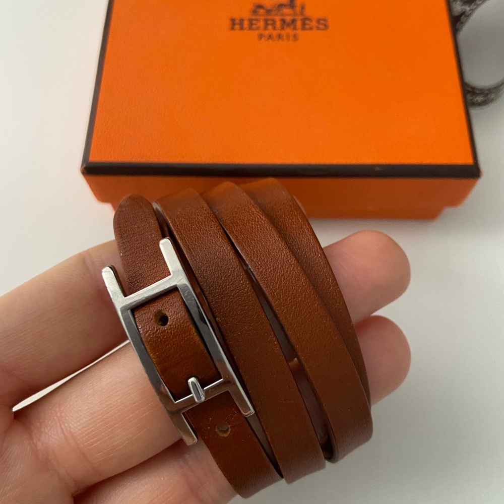 Hermes wrap bracelet - Picture 1 of 9